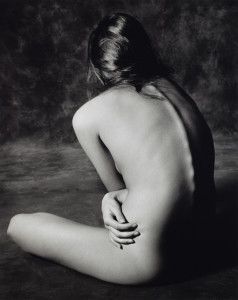 Kate Moss Naked Spine