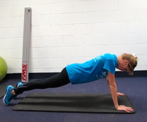Trunk Stability Push Up FMS